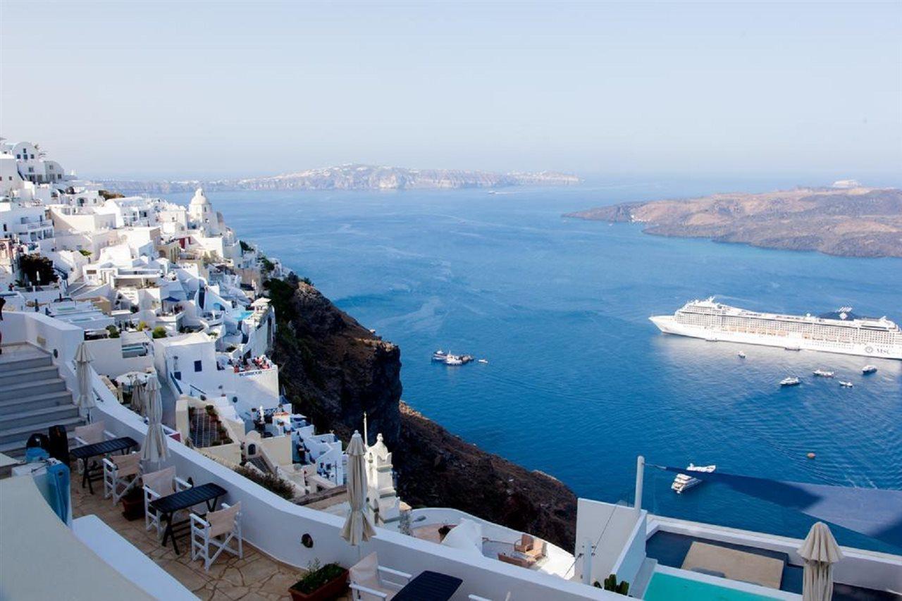 Caldera Cliff Suites Fira  Exterior foto